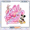 Mickey Minnie Easter PNG Design