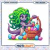 Medusa Easter PNG Cute Cartoon Design