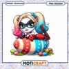 Harley Quinn Easter PNG Instant Download