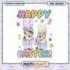 Happy Easter PNG Cute Bunny Design