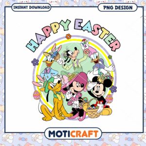 Happy Easter Disney PNG Download