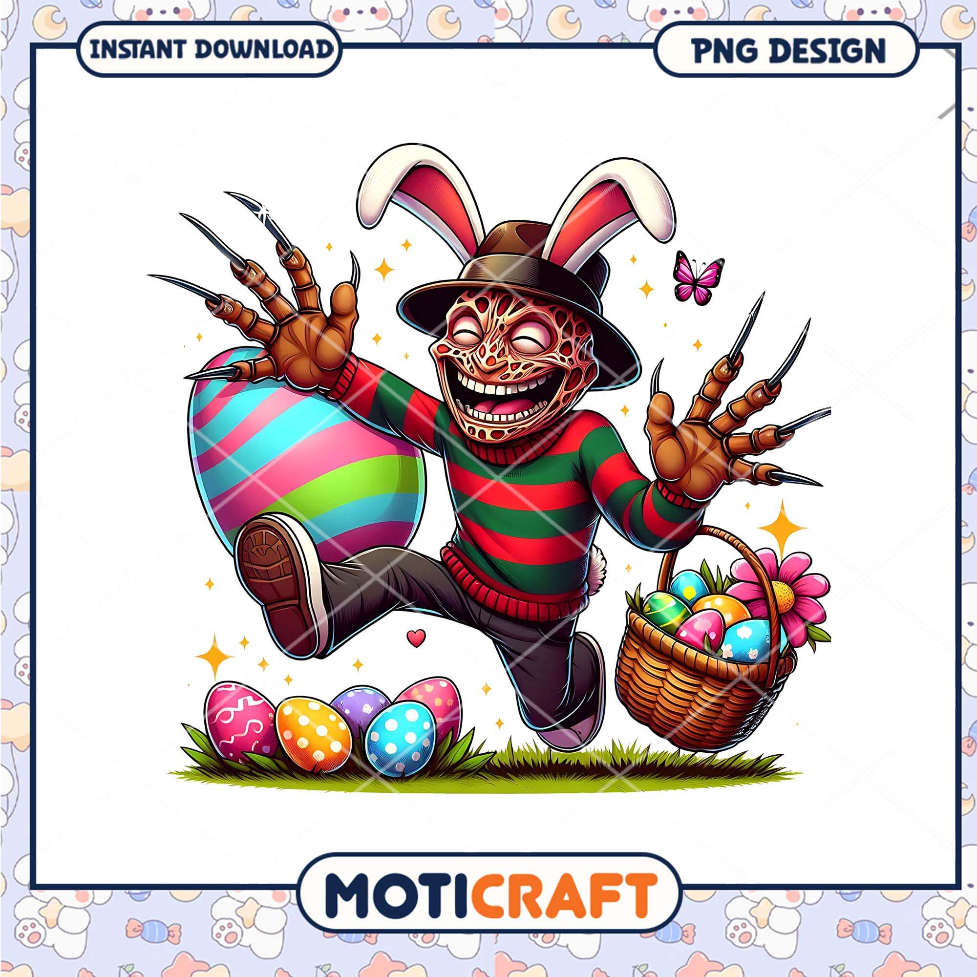 Freddy Krueger Easter Bunny PNG Freddy Krueger Easter Bunny PNG