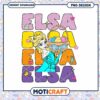Elsa Easter PNG Design Instant Download