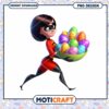 Elastigirl Easter PNG Design