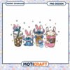 Easter Stitch PNG Coffee Cups Design