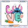 Easter Stitch Love PNG Design