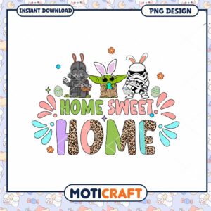 Easter Star Wars Home Sweet Home PNG
