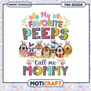 Easter Peeps Mommy PNG Design