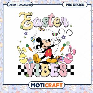 Easter Mickey Mouse PNG Design