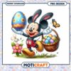 Easter Mickey Mouse PNG Instant Download