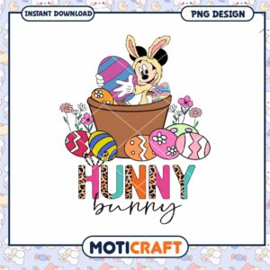 Easter Mickey Bunny PNG Design