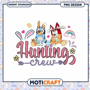 Easter Hunting Crew PNG Design