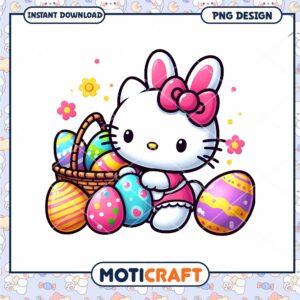 Easter Hello Kitty PNG Image Download