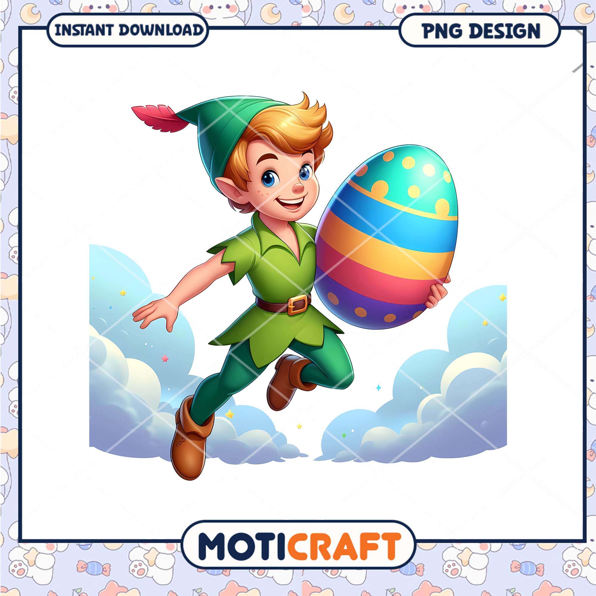 Easter Elf PNG Instant Download Easter Elf PNG Instant Download
