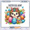 Easter Egg Hunt Hedgehog PNG