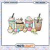 Easter Drinks PNG Design Instant Download