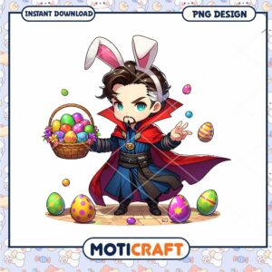 Easter Dr Strange PNG Cute Bunny Design