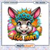 Easter Donkey Egg Hunt PNG Design 1 Easter Donkey Egg Hunt PNG Design