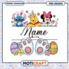 Easter Disney PNG Sublimation Design