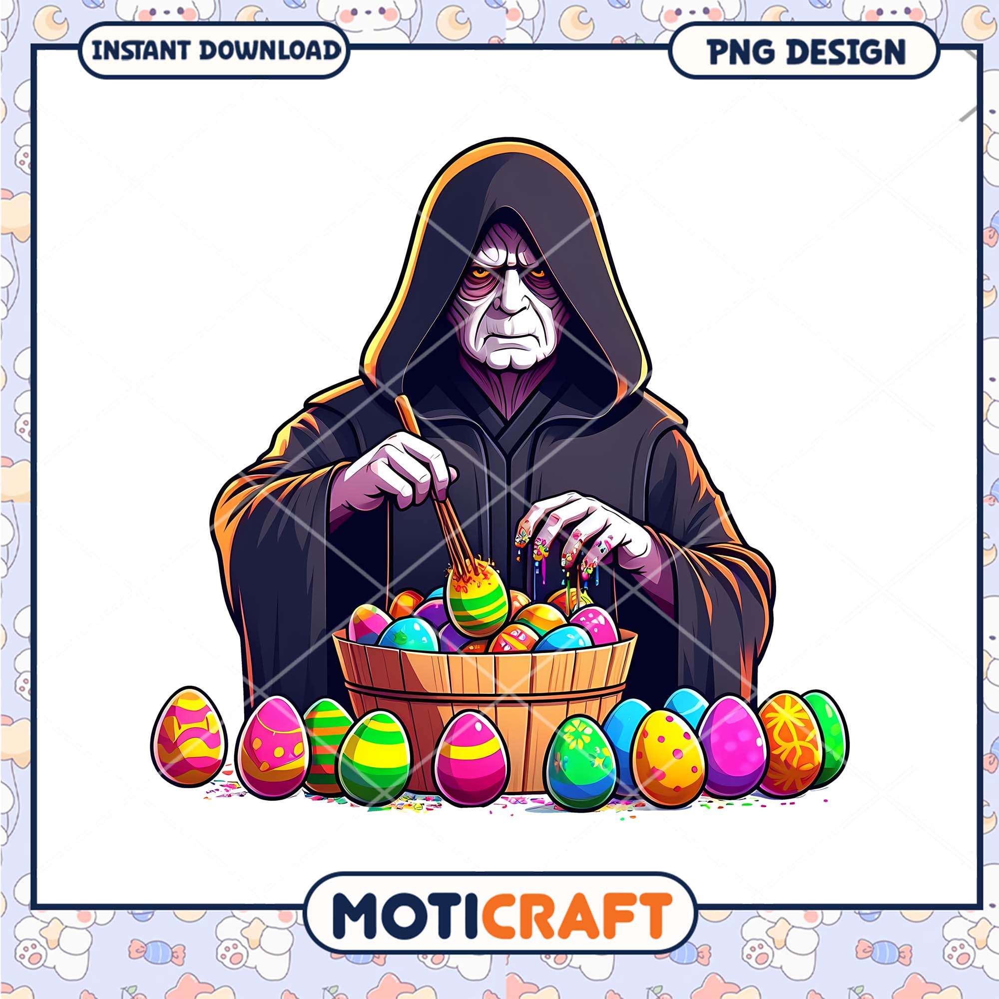 Easter Darth Vader PNG Design Easter Darth Vader PNG Design
