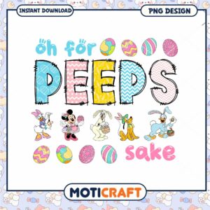 Easter Disney Peeps PNG Design