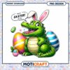 Easter Crocodile PNG Design Download 2 Easter Crocodile PNG Design Download