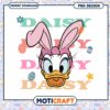 Easter Daisy Duck PNG Design