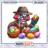 Easter Clown PNG Design Instant Download 1 Easter Clown PNG Design Instant Download